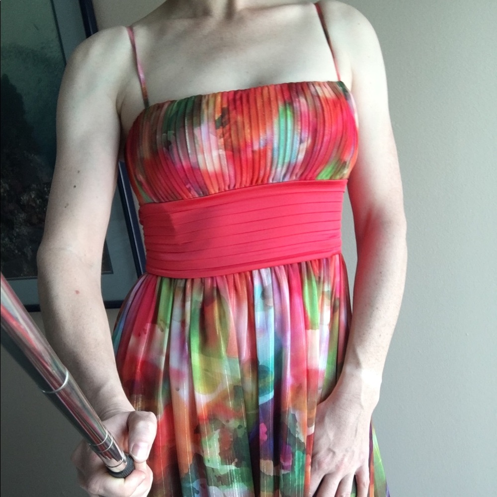 Gorgeous rainbow dress